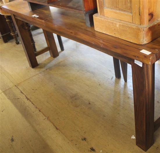 Mahogany serving table